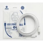 Cable Imprimante USB Type C pour Téléphone/PC/Macbook...