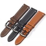 Bracelet véritable Cuir 22mm
