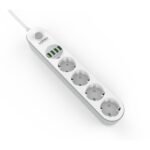 Multiprise LDNIO Siyoteam 2500W 4Prises+4USB Fast Charge SE4432 – Image 4