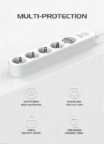 Multiprise LDNIO Siyoteam 2500W 4Prises+4USB Fast Charge SE4432 – Image 9