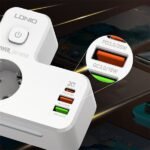 Prise LDNIO Siyoteam USB/PD/2prises + Led lumière de nuit / Fast charge- SE2337 – Image 4