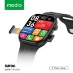 Modio SM06 – Smartwatch avec SIM, Appel HD & Camera