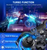 Manette sans-fil RGB vibrante Prime PG-002 Android/PS3/PC/Nintendo/BOX TV – Image 3