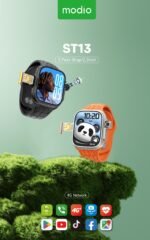 Modio ST13 4/64GB – Smartwatch 4G Android avec SIM & Caméra – Image 6