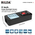Télémètre Laser HILDA 50M Rechargeable (Batterie) – Image 4