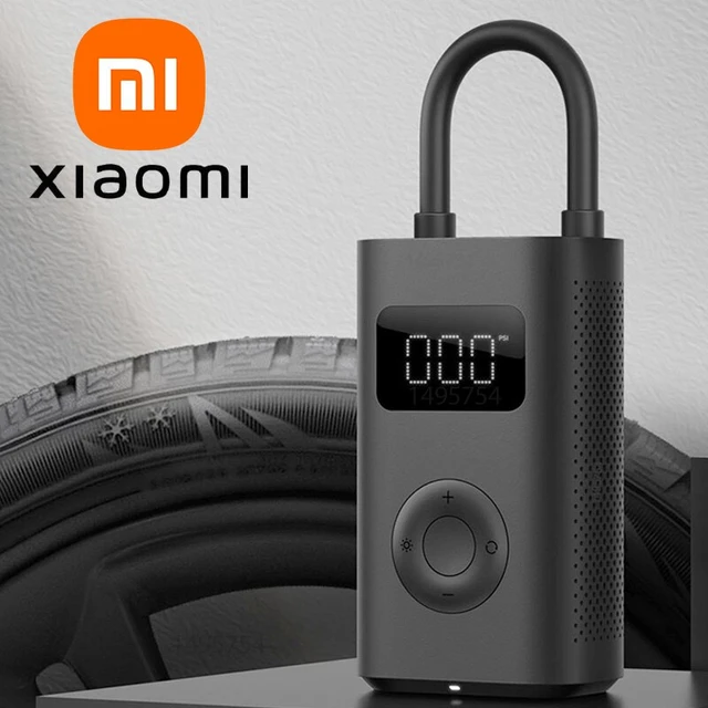 Sf9e8c507291349d5b5c9a32501b436d9h.jpg_640x640Q90.jpg_-1.webp Xiaomi Mini Compresseur Air Pump 2 (2ème génération) – Image 1