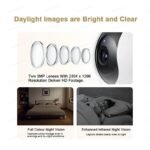 Camera Xiaomi C300 Dual, Double Caméra,Wifi6,PTZ 360° – Image 4